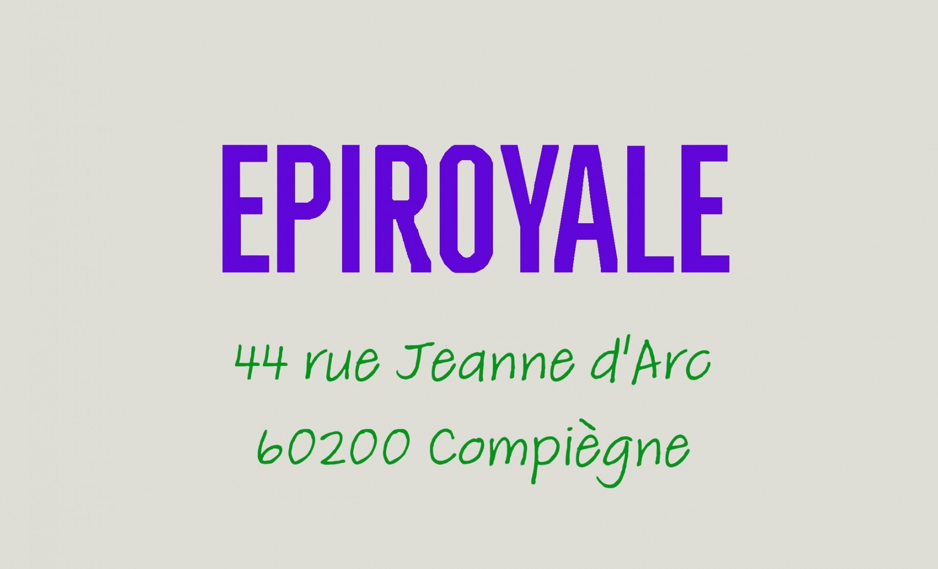 Epiroyale Compiègne